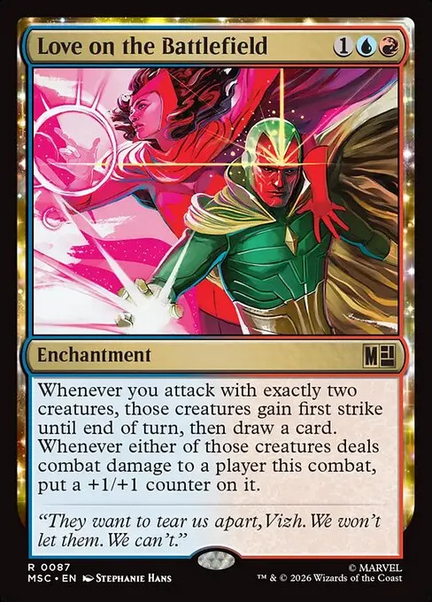 Love on the Battlefield · Marvel Super Heroes Commander 87/9