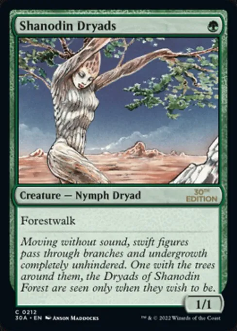 Shanodin Dryads · 30th Anniversary Edition 212/594