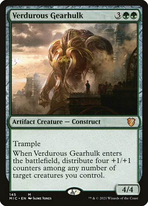 Verdurous Gearhulk · Midnight Hunt Commander 145/187