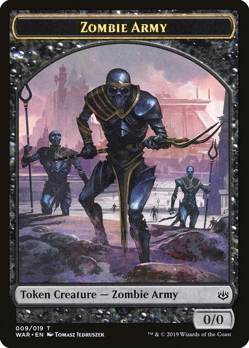 Zombie Army · War of the Spark Tokens 9/19