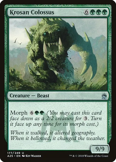 Krosan Colossus · Masters 25 177/249
