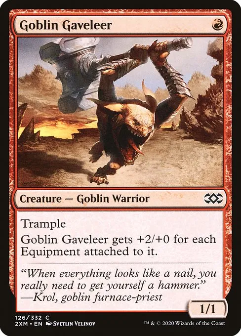 Goblin Gaveleer · Double Masters 126/384