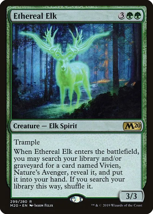 Ethereal Elk · Core Set 2020 299/346