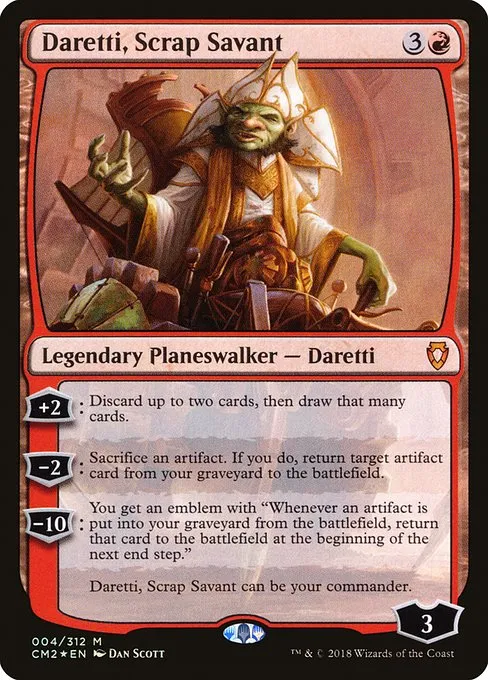 Daretti, Scrap Savant · Commander Anthology Volume II 4/312
