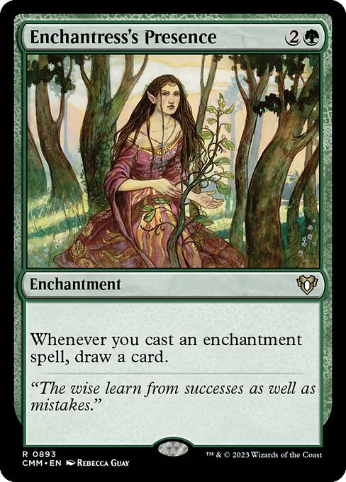 Enchantress's Presence · Commander Masters 893/1067