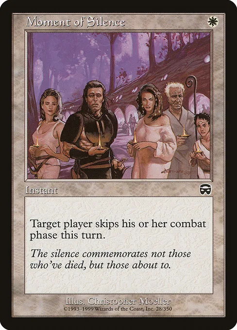 Moment of Silence · Mercadian Masques 28/350