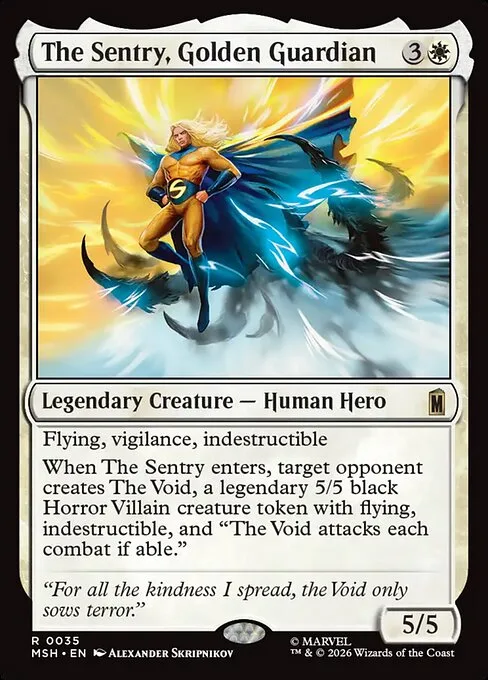 The Sentry, Golden Guardian · Marvel Super Heroes 35/24