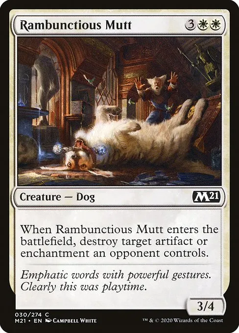 Rambunctious Mutt · Core Set 2021 30/397