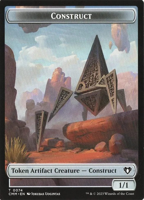 Construct · Commander Masters Tokens 74/81