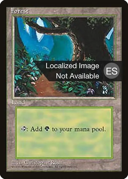 Forest · Fourth Edition Foreign Black Border 377/378