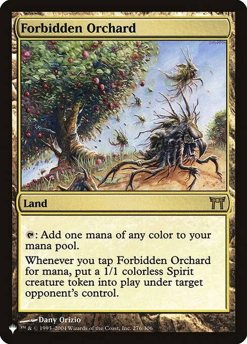 Forbidden Orchard · The List CHK-276/5050