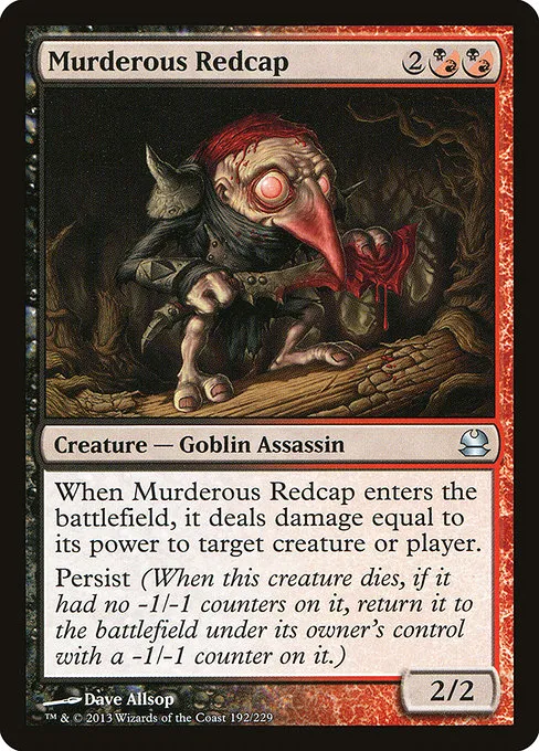 Murderous Redcap · Modern Masters 192/229