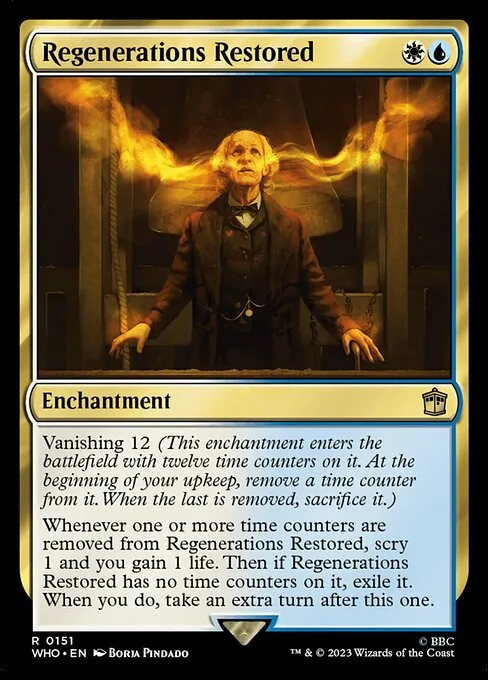 Regenerations Restored · Doctor Who 151/1178