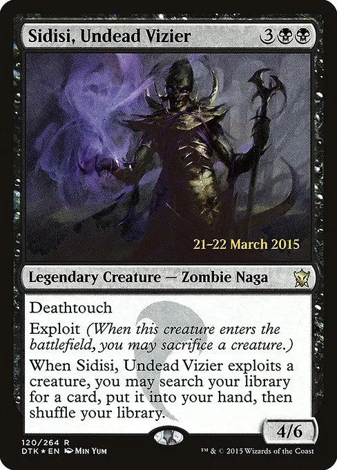 Sidisi, Undead Vizier · Dragons of Tarkir Promos 120s/51