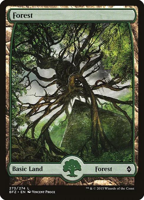 Forest · Battle for Zendikar 273/299