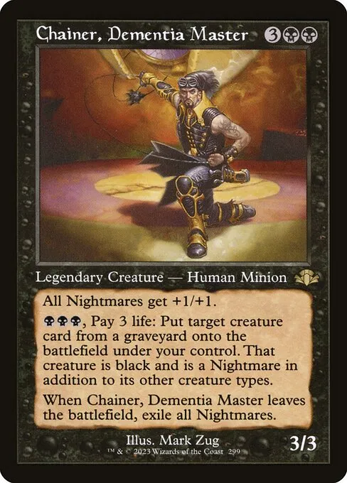 Chainer, Dementia Master · Dominaria Remastered 299/457