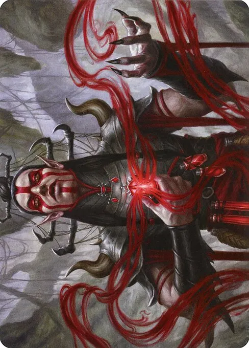 Malakir Blood-Priest // Malakir Blood-Priest · Zendikar Rising Art Series 56/81