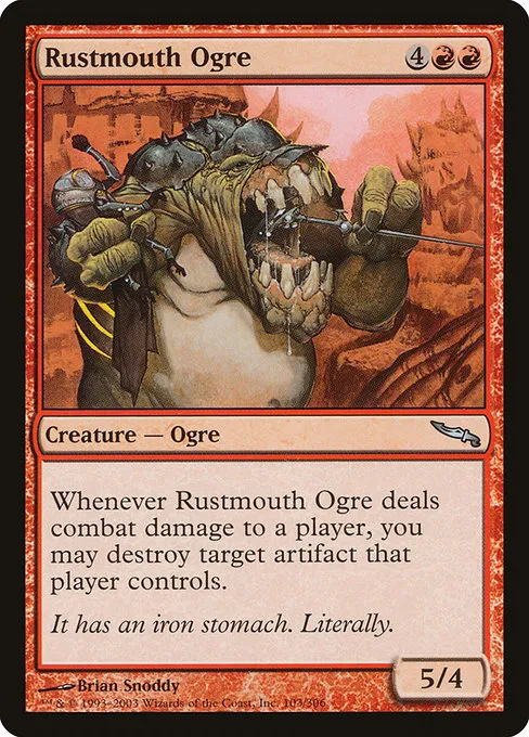 Rustmouth Ogre · Mirrodin 103/306