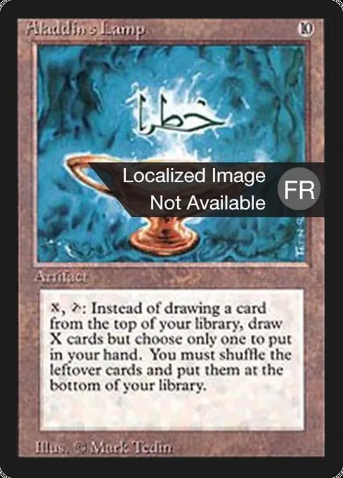 Aladdin's Lamp · Foreign Black Border 231/307