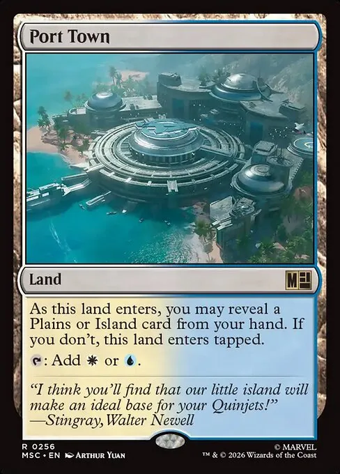 Port Town · Marvel Super Heroes Commander 256/9