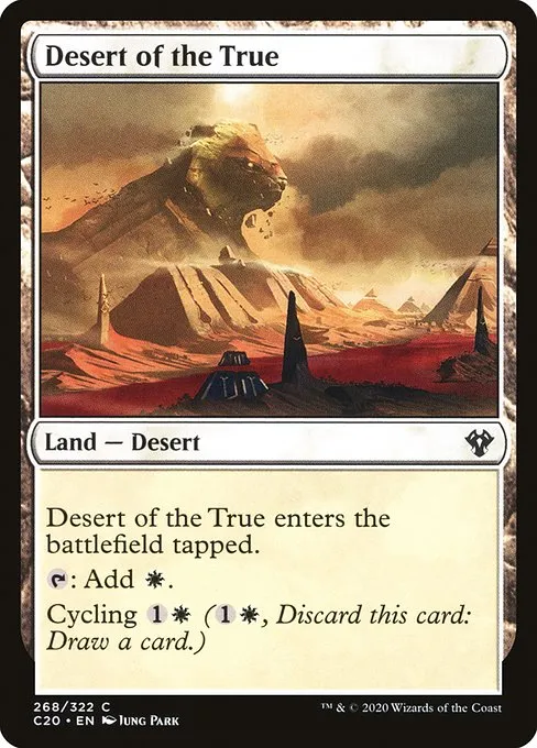 Desert of the True · Commander 2020 268/322