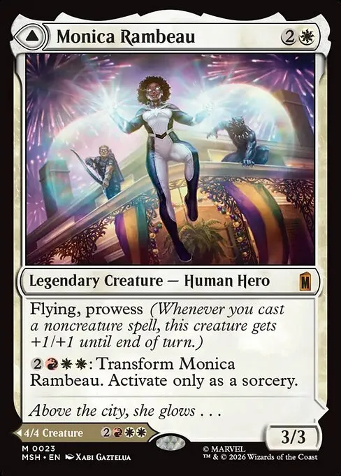 Monica Rambeau // Photon, Living Light · Marvel Super Heroes 23/24
