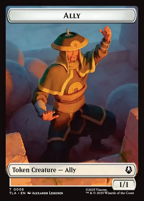 Ally · Avatar: The Last Airbender Tokens 6/22