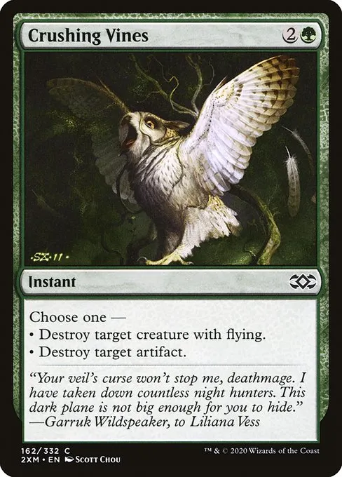 Crushing Vines · Double Masters 162/384