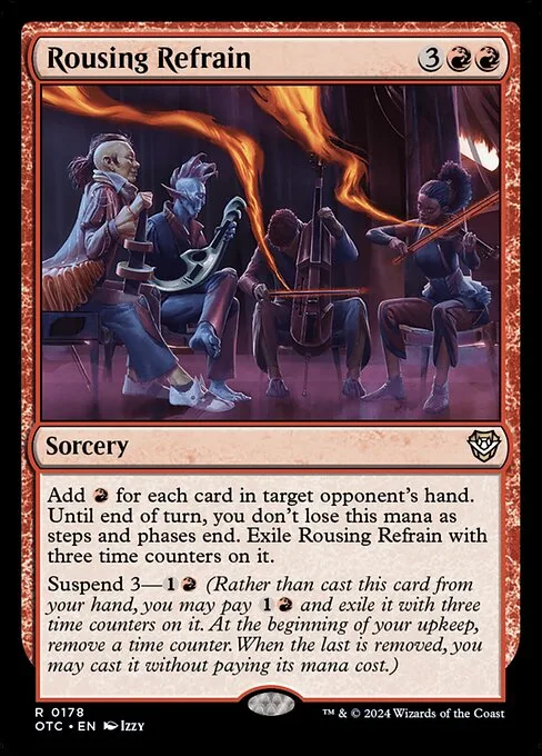 Rousing Refrain · Outlaws of Thunder Junction Commander 178/342