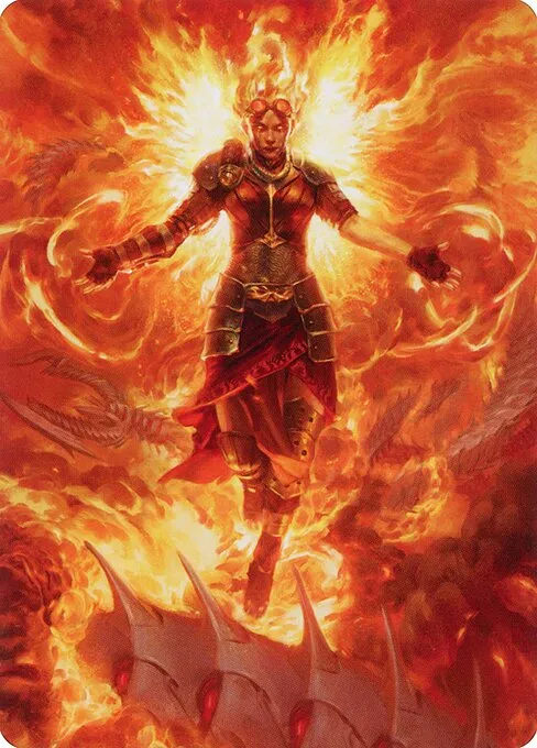 Chandra, Hope's Beacon // Chandra, Hope's Beacon · March of the Machine Art Series 30/81