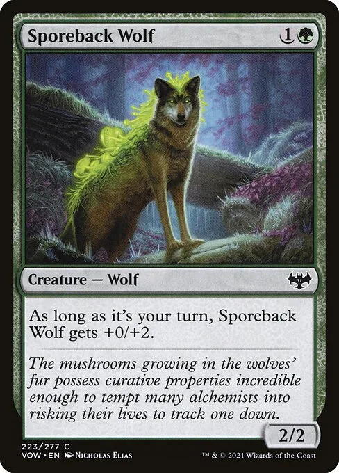 Sporeback Wolf · Innistrad: Crimson Vow 223/423