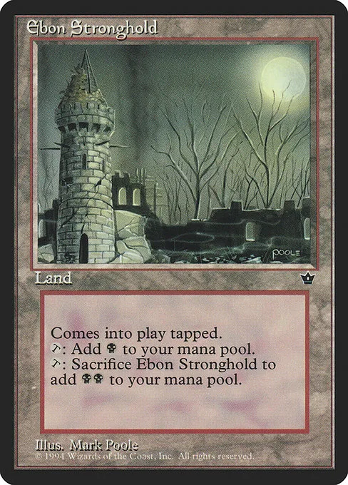 Ebon Stronghold · Fallen Empires 95/187