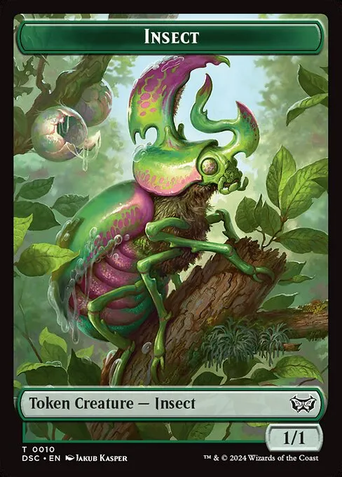 Insect · Duskmourn Commander Tokens 10/23