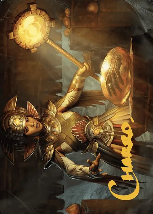 Curator of Sun's Creation // Curator of Sun's Creation · The Lost Caverns of Ixalan Art Series 18/81