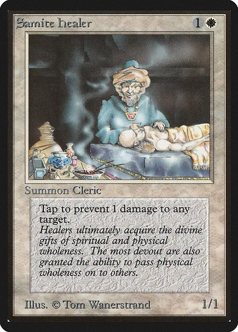 Samite Healer · Limited Edition Beta 38/302