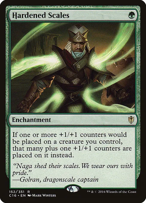 Hardened Scales · Commander 2016 152/351
