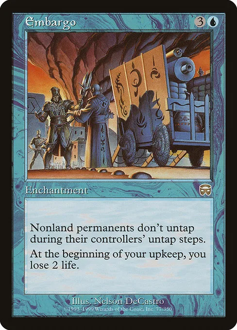Embargo · Mercadian Masques 77/350