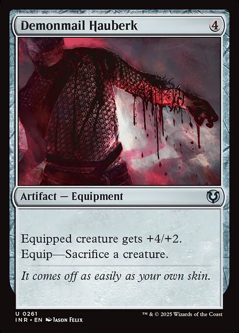 Demonmail Hauberk · Innistrad Remastered 261/495