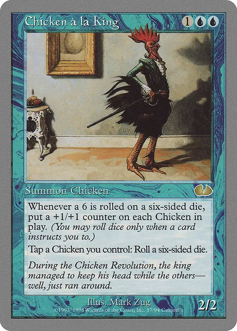 Chicken à la King · Unglued 17/88