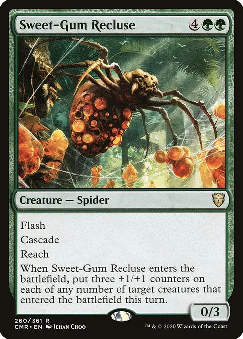 Sweet-Gum Recluse · Commander Legends 260/718