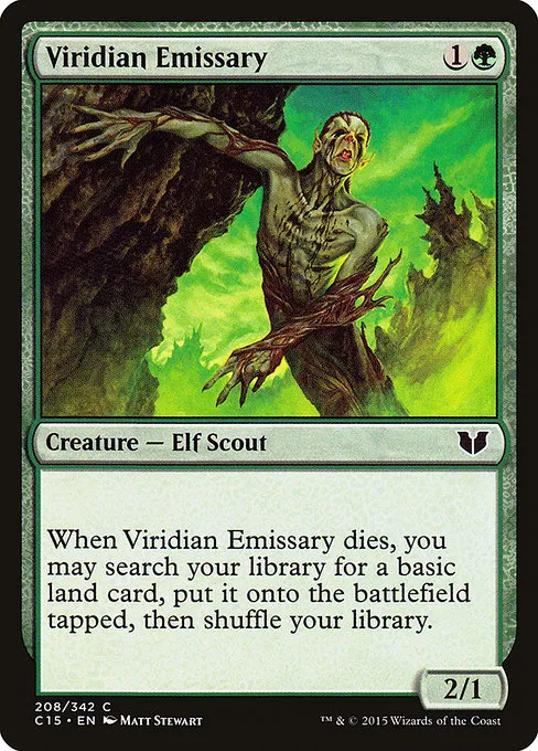 Viridian Emissary · Commander 2015 208/342