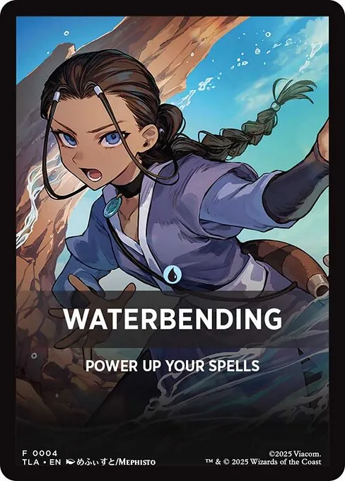 Waterbending · Avatar: The Last Airbender Beginner Box Front Cards 4/10