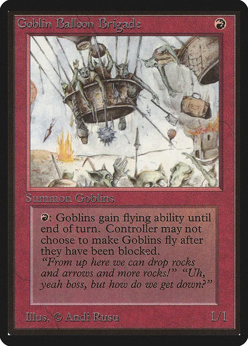 Goblin Balloon Brigade · Limited Edition Beta 154/302