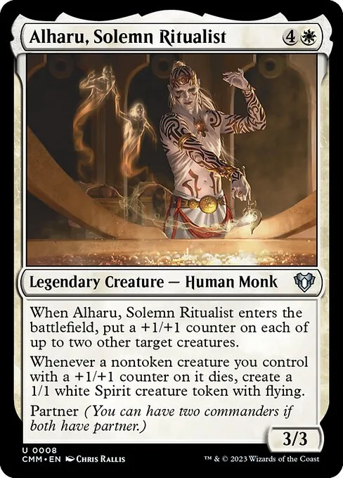 Alharu, Solemn Ritualist · Commander Masters 8/1067