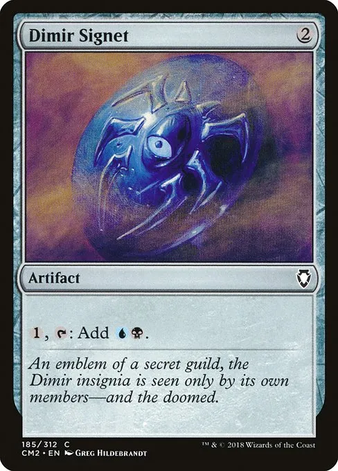Dimir Signet · Commander Anthology Volume II 185/312