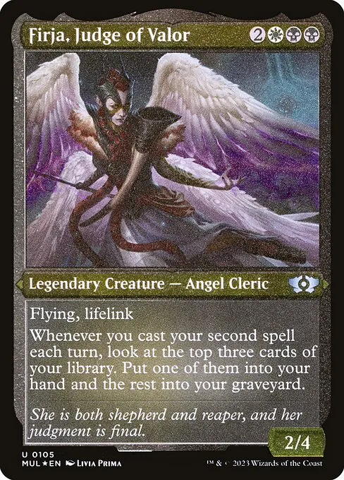 Firja, Judge of Valor · Multiverse Legends 105/261