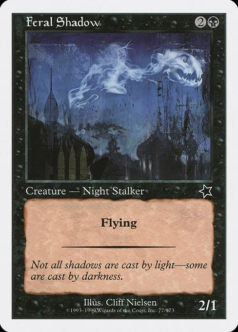 Feral Shadow · Starter 1999 77/173