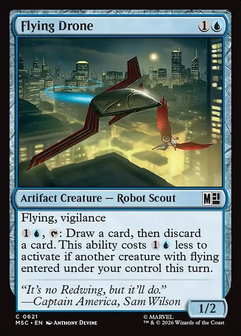 Flying Drone · Marvel Super Heroes Commander 621/9