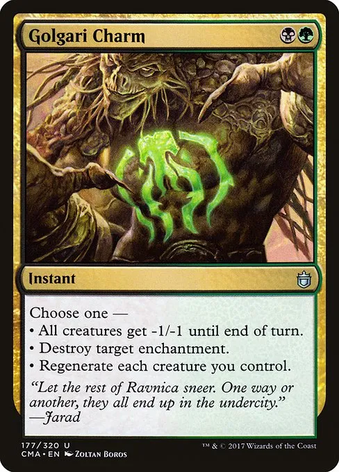 Golgari Charm · Commander Anthology 177/320