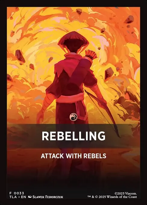 Rebelling · Avatar: The Last Airbender Jumpstart Front Cards 33/46